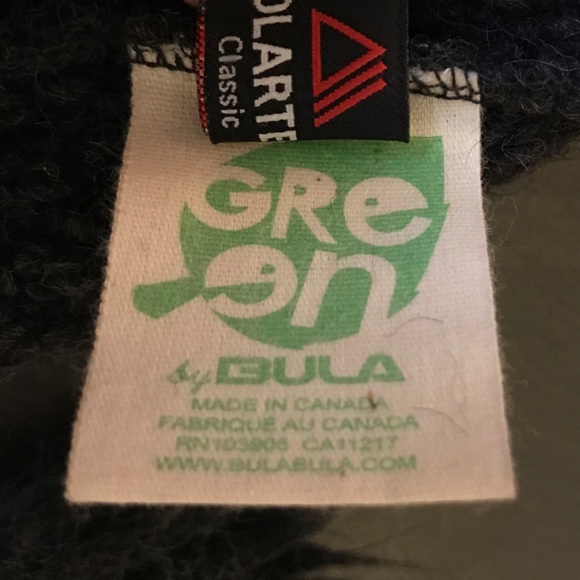 Green by Bula Knit Hat made with Alpaca wool - Picture 5 of 6